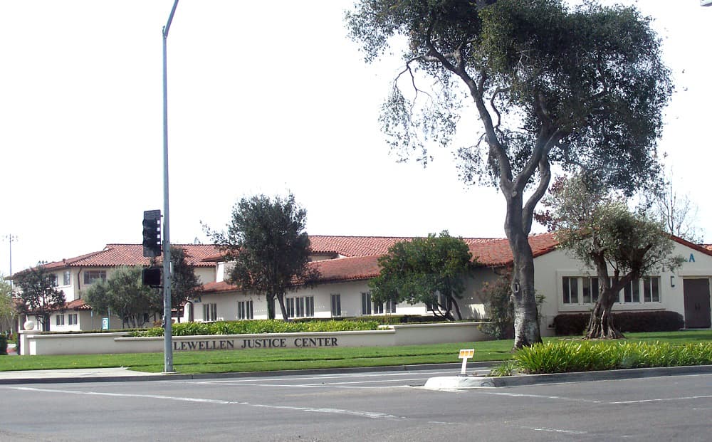 The Lewellen Justice Center courthouse in Santa Maria.