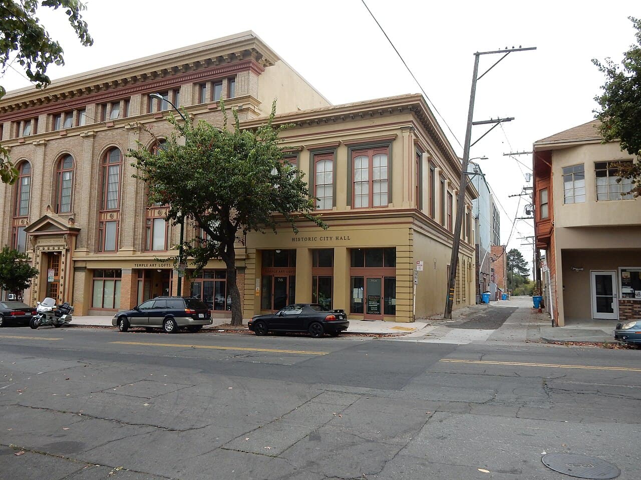 Vallejo's historic City Hall building on Marin Street.