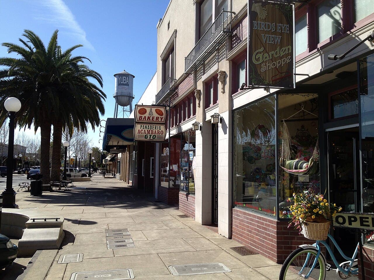 Downtown Yuba City.